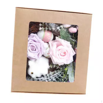 Пасхальный венок DIY набор для поделок Проект праздничные украшения яиц с