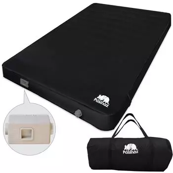 Pasinaz электрический толстый перезаряжаемый кемпинговый воздушный двойной надувной насос автоматический спальный мешок оснащен очень большим для кемпинга спальным мешком в