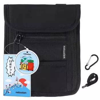 Паспорт Паспорт Шея Скимминг Безопасность Удобные Товары для Зарубежных Удобный Паспорт Унисекс [nebudan] Чехол, Чехол, Подвесной, Предотвращение, Мешочек,