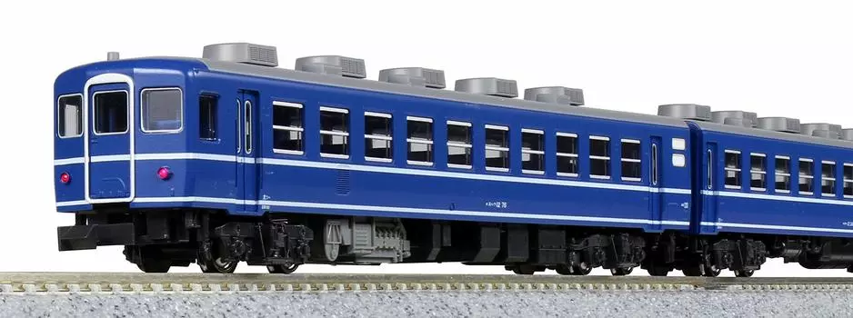 Пассажирский вагон KATO N Gauge 12 Series Express JNR, набор спецификаций, модель пассажирского вагона для железной дороги, 6 вагонов, 10-1550 синий