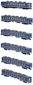 Пассажирский вагон TOMIX N Gauge 12 серии Spur Oyama Set 6 вагонов 98727 Железнодорожная модель пассажирского вагона
