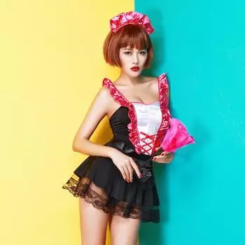 Страсть Игра Костюм Униформа Соблазнение Костюм Горничной Сексуальный Женский Костюм Сексуальное Белье one size fits all