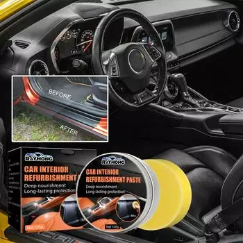 Паста для чистки салона автомобиля. Обеззараживание кожи. Уход и обслуживание. Чистящая паста для полировки салона автомобиля.