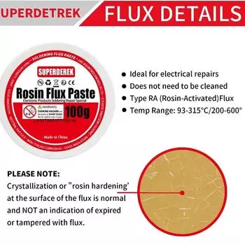 Паста для пайки Канифольный флюс Бессвинцовый сварочный флюс Ремонтный паяльный флюс для пайки компонентов цепей Сварочный инструмент