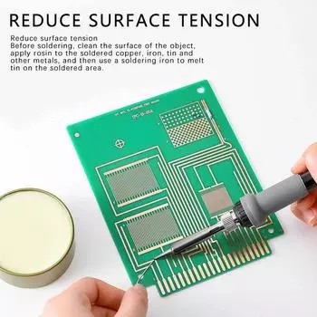 Паста для пайки канифольным флюсом Паста для пайки без свинца Флюс для паяльника Паста для пайки электроники SMD PCB Светодиодная сварка Ремонт