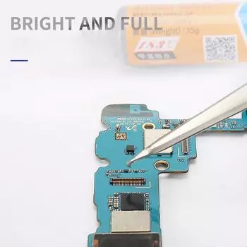 Паста для пайки оловянная MECHANIC 183C температура плавления флюс для сварки паяльная паста для мобильных телефонов PCB BGA инструменты для ремонта