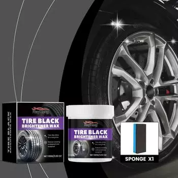 Паста для покрытия шин автомобиля Rayhong Паста для восстановления протектора шин, придающая блеск и блеск автомобилю 100G