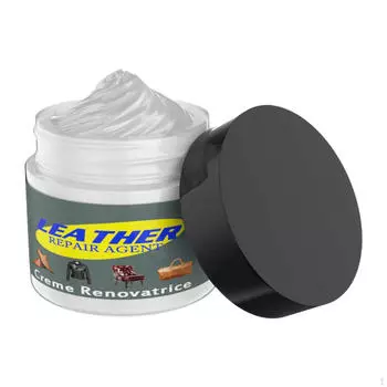 Паста для ремонта кожи автомобиля, бальзам для перекрашивания, простой в использовании, практичный профессиональный крем для обуви белый