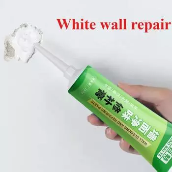 Паста для ремонта стен, водостойкая, устойчивая к плесени, паста для ремонта стен, белая бытовая паста для ремонта трещин и отслоения 250g