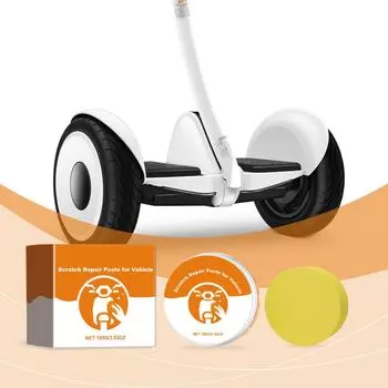 Паста для ухода за царапинами на автомобиле, Улучшающая мелкие царапины, Паста для ухода за лакокрасочным покрытием автомобиля для восстановления, Подходит для лакокрасочного покрытия автомобиля разных цветов One Size белый