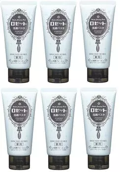 Паста для умывания лица Rosette acne clear 120 г x 6 шт. [Оптовая закупка] (квазилекарство)