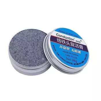 Паста для восстановления паяльника восстанавливает паяльный наконечник, удаляя оксидный слой