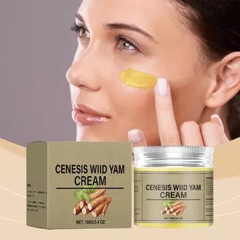 Паста из дикого ямса нежная и не раздражающая, питает и подтягивает кожу, увлажняющая паста из дикого ямса 100 г One Size