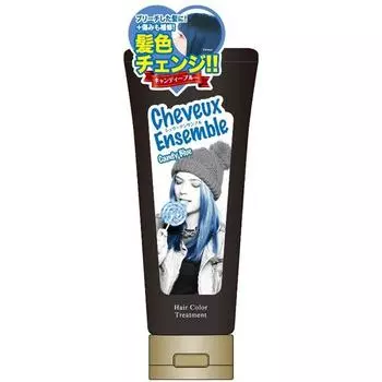 Паста-краска для волос Dime Healthcare Shuvu Ensemble Лечебная паста конфетно-синяя 200 г [краска для волос]