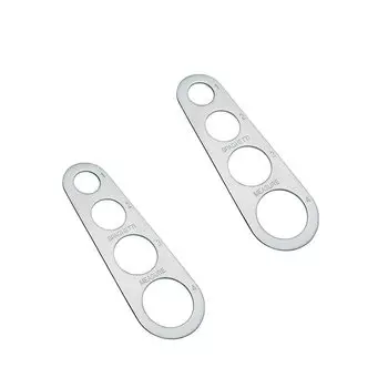 Pasta Measure Easy Measuring Mat Stainless Steel Spaghetti Pasta Measure Spaghetti Check Kitchen Tool Cooker Practical Design (style1)