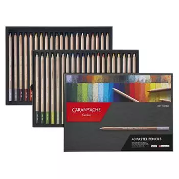 Пастельные карандаши Caran 40 цветов набор d Ache 0788-340