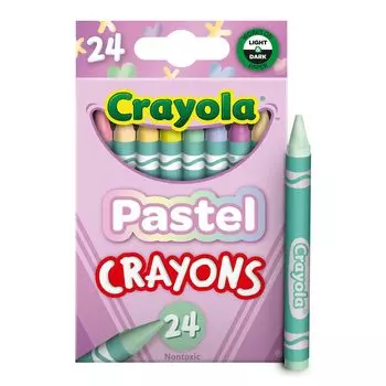 Пастельные мелки Crayola 24 цвета Пастельные мелки Crayola 521835 Оригинальный продукт