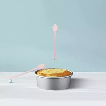 Pastry Test Pin Stick Kitchen Needle Cake Tester Testing Probe Stirring Rod Baking Tools розовый