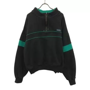 patagonia brand logo Long sleeve Half zip sweat L Outdoor 281035F7 Men s Used