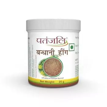 Patanjali Bandhani Hing/Asafoetida, Heeng Rich Quality, 25 г