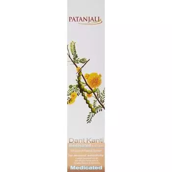 Patanjali Dant Kanti Medicated, гингивит, защита зубов - 100 г