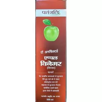 Patanjali Яблочный уксус(Сирка) 500мл