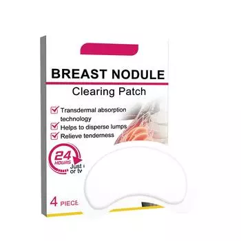 Патч для очищения груди непрерывно генерирует тепло, способствуя кровообращению и уменьшая боль и дискомфорт. One Size белый