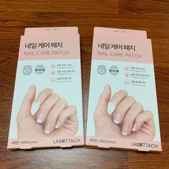 Патч для ухода за ногтями Labottach (20 патчей), Корейская косметика, KBeauty,пробник