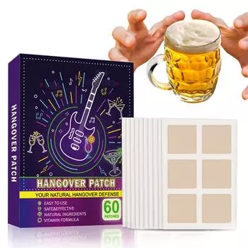 Патч для вечеринки - наклейки, приятные для кожи 60 шт. Легко восстанавливающиеся пластыри для клуба