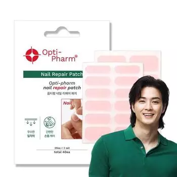 Патч для восстановления ногтей Opti Farm 40P, 1 шт.