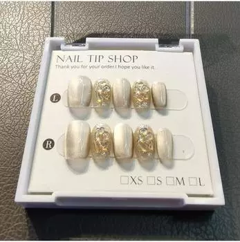 Patch Handmade Manicure Advanced Sense Cute Cat Eyes Sweet Feminine Manicure L