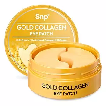 Патчи для глаз с золотым коллагеном SNP