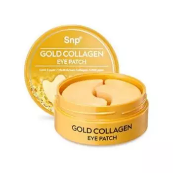 Патчи для глаз SNP Gold Collagen 60 шт.