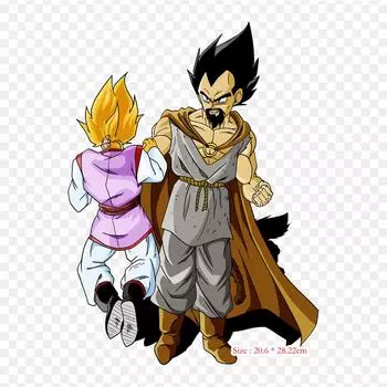 Патчи для одежды Сумка Утюг на термо наклейках Мультфильм Vegeta Bulla Шаблон Моющийся теплообмен