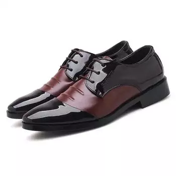 Patent Leather Spring Casual Dress Men s Shoes Heels Functional Sneakers Men Dressed Shoes Sports Pas Cher Best Sellers 38