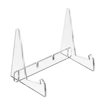 PATIKIL 114 мм высота подставка для книг акриловая съемная настольная подставка для книг для чтения прозрачная