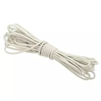 PATIKIL 26 футов светоотражающий трос для кемпинга паракорд 4 мм трос для палатки трос для кемпинга палатка брезент походный нейлоновый паракорд трос белый