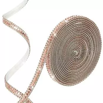 PATIKIL 3 ярда x 0,3 дюйма стразы лента, самоклеящаяся полоска стразов Sbling Crystal Diamond наклейка лента блестящая обертка рулон, DIY Art Craft Car