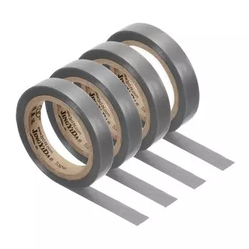 PATIKIL 8 M Grip Tape Finishing Tape Racket Finishing Tape 4 Rolls PVC Ракетки Аксессуары Клейкая Наклейка Для Тенниса Бадминтона Серый