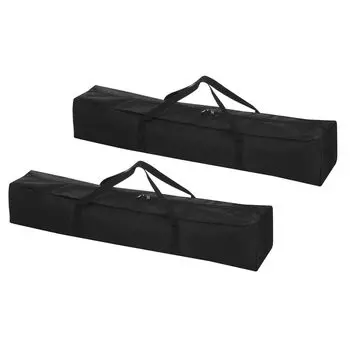 PATIKIL Camp Chair Replacement Bag Set of 2 Neulon Folding Chair Storage Bag Ideal for Camping and Travel Black 29
