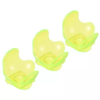 PATIKIL держатель для теннисного мяча поясной зажим набор из 3 зажимов для теннисного мяча A BS держатель для пояса спортивного инвентаря теннисный тренировочный флуоресцентный желтый