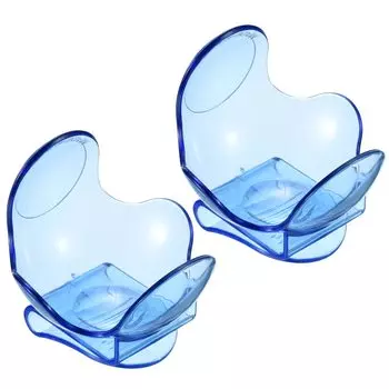 PATIKIL держатель для теннисного мяча поясной зажим набор из 2 зажимов для теннисного мяча ABS держатель для пояса спортивного инвентаря теннисный тренировочный небесно-голубой синий