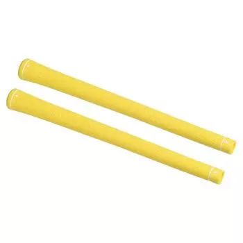 PATIKIL Golf Club Grip 2 Pieces Swing Control Practice Rubber Grip Cover Golf Trainer для начинающих Желтый Противоскользящий