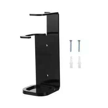 PATIKIL Подставка для светового меча, настенное крепление, акриловый световой меч, настенный кронштейн, держатель для дисплея, стойка для бейсбольной биты для домашнего офиса, световой меч, черный цвет