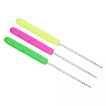 PATIKIL Шило для бадминтонной ракетки, 3 шт., теннисная ракетка, направляющая для щипцов, прямой шило, многоцветный