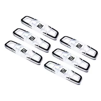 PATIKIL Теннисная ракетка Виброгаситель 6 шт Мягкий силиконовый ракетка Амортизатор струны Демпфер черный