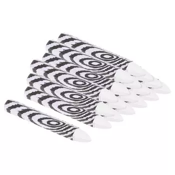 PATIKIL Wood Marking Crayons 18 Pieces Hex Wax Tire Marker Crayons White 4 x0.55