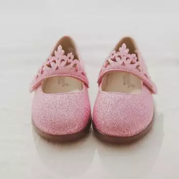 Патинье для девочек Baby Jam (индикатор) Плоский розовый-Y769 140