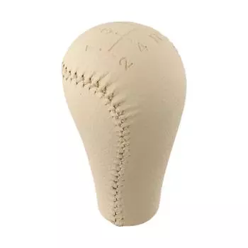Patrol Gear Shift Knob Leather Gear Shift Knob ABS+PU Leather Beige OEM Number 32865-40U00 OEM Number 32865-EB30B CHINA