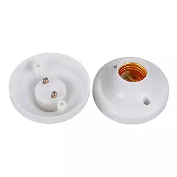 Патрон для лампочки E27 Патрон для лампы с винтовым цоколем E27